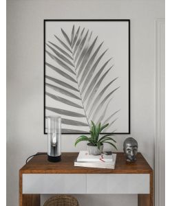 Lampada da tavolo Damasco trasparente E27 60W