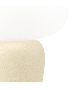 Lampada da tavolo Cahuama Bianca E27 40W
