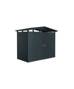Casetta Panorama Misura P1 grigio scuro metallizzato con porta standard