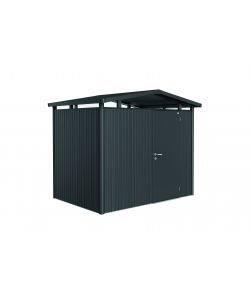 Casetta Panorama Misura P2 grigio scuro metallizzato con porta standard