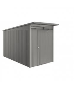 Biohort Casetta da Giardino in Metallo A4 ECO 180x380 cm Argento