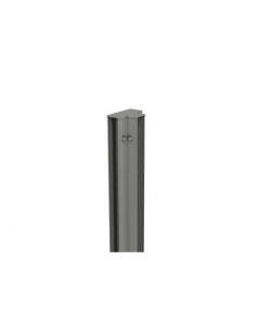 Profilo DaVinci a T Mini in Acciaio Zincato Grigio Quarzo 72x105x45 cm
