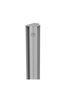 Biohort Profilo a T MINI DaVinci Argento in Alluminio - 150 cm