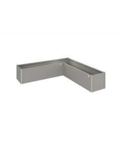 Fioriera Belvedere MINI Gr. L200 grigio quarzo metallizzato