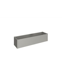 Fioriera Belvedere MINI Gr. 200 grigio quarzo metallizzato