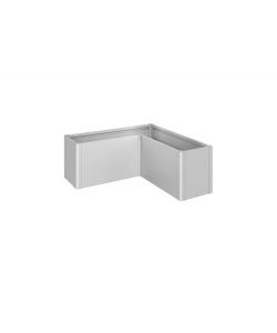 Fioriera Belvedere MIDI Gr. L150 argento metallizzato