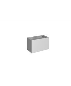 Fioriera Belvedere MIDI Gr. 100 argento metallizzato