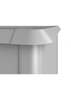 Protezione antilumaca per Aiuola rialzata 2x1 argento metallizzato