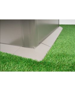 Biohort Bordo di protezione falciatura grigio metallizzato 6.3x24.4 cm