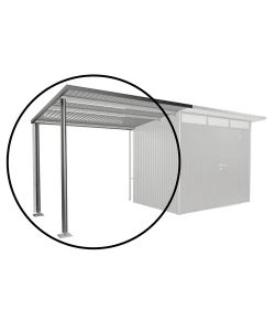 Biohort Tetto Laterale Avantgarde Grigio Scuro 243x260x218 cm