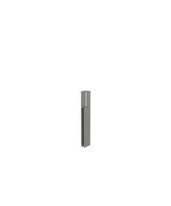 Biohort Profilo di Collegamento Aiuole Rialzate DaVinci Argento 10,5x61 cm