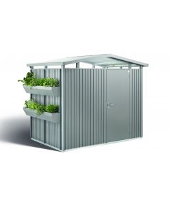 Casetta Panorama Misura P2 grigio quarzo metallizzato con porta standard