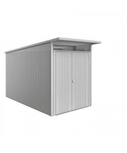 Biohort Casetta da giardino AVANTGARDE A4 ECO grigia metallo 180x380 cm
