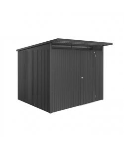 Biohort Casetta da Giardino A6 ECO Grigia 260x260 cm in Metallo