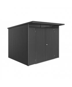 Biohort Casetta da Giardino Metallo A6 ECO Grigia 260x260 cm