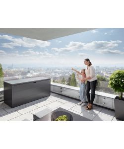 Biohort StyleBox 140 Grigio Scuro - Box da Giardino 140x60x71 cm