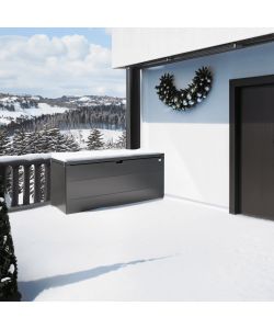 Biohort StyleBox 140 Grigio Scuro - Box da Giardino 140x60x71 cm