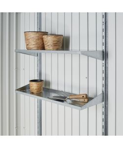 Biohort Casetta Europa 3 Grigio quarzo metallizzato 244x156 cm