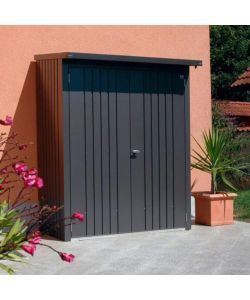 Biohort Casetta da Giardino WoodStock - Grigio Scuro Metallizzato 150 kg/mq