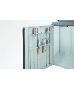 Portautensili per AvantGarde, HighLine, Panorama, HighBoard, Confezione da 2 unit, argento metallizzato