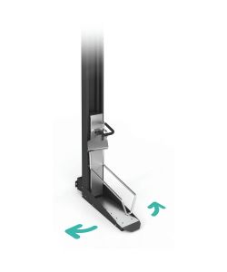 Biohort BikeLift supporto a parete grigio scuro 16x53x182 cm per bici