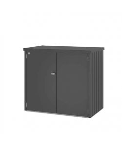 Biohort Contenitore Alex Duo Grigio Scuro Metallizzato per Pattumiera