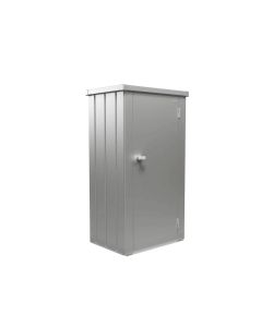 Biohort Armadio da esterno Julia M argento metallizzato 77,7x57 cm