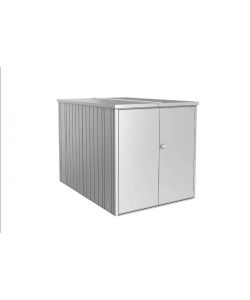 Biohort MiniGarage per Biciclette 151x145x203 cm Grigio Metallizzato