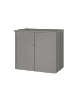 Biohort Contenitore Alex Duo Grigio Quarzo  - Copribidone Impermeabile