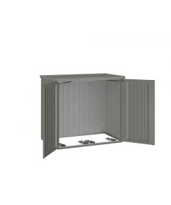 Biohort Contenitore Alex Duo Grigio Quarzo  - Copribidone Impermeabile
