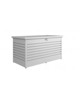 Baule da esterno 160 argento metallizzato