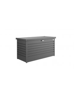 Baule da esterno 130 grigio scuro metallizzato