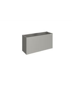 Aiuola rialzata Gr. 1,5x0,5 grigio quarzo metallizzato