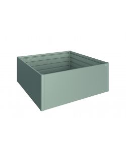 Aiuola rialzata Misura 2x2 grigio quarzo metallizzato