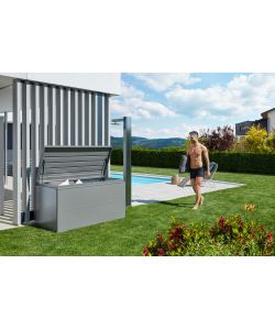 LoungeBox Misura 160 grigio quarzo metallizzato