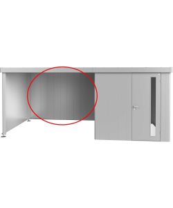 Biohort parete posteriore per casetta Neo 2,99 m argento multicolore