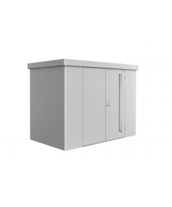 Casetta Neo 1C doppia porta, argento metallico