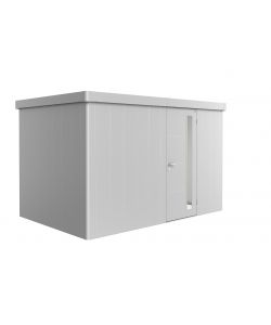 Casetta Neo 2D porta standard, argento metallico