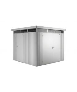Casetta HighLine Misura H2 argento met, porta a due battenti