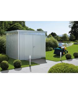 Casetta HighLine Misura H4 argento met, porta a due battenti