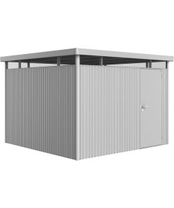 Biohort Casetta da Giardino HighLine Metallo Argento 315x315x222 cm