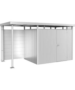 Parete posteriore per tetto laterale H2-H5 argento metallizzato 134x181 cm
