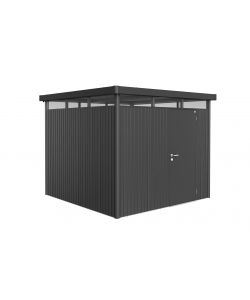 Casetta HighLine Misura H4 grigio scuro metallizzato, porta standard