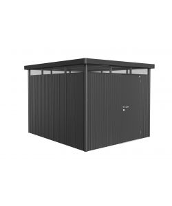 Casetta HighLine Misura H5 grigio scuro metallizzato, porta standard