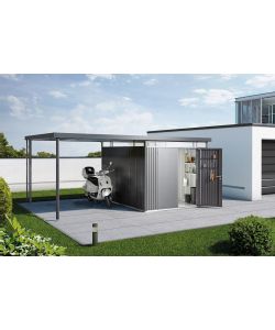 Tetto laterale casetta HighLine Misura H5 grigio scuro metallizzato