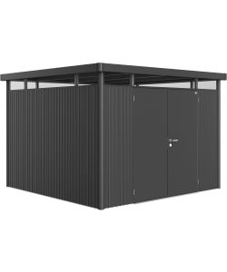 Biohort Casetta da Giardino in Metallo Grigia 315x315 cm HighLine