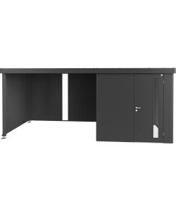 Biohort Tetto Laterale per Casetta Neo Grigio Scuro 3m x 2.35m