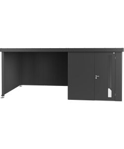 Biohort Tetto Laterale per Casetta Neo Grigio Scuro 3m x 2.35m