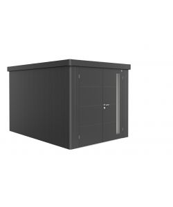 Casetta Neo 4B doppia porta, grigio scuro metallizzato