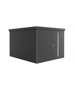 Casetta Neo 4C doppia porta, grigio scuro metallizzato